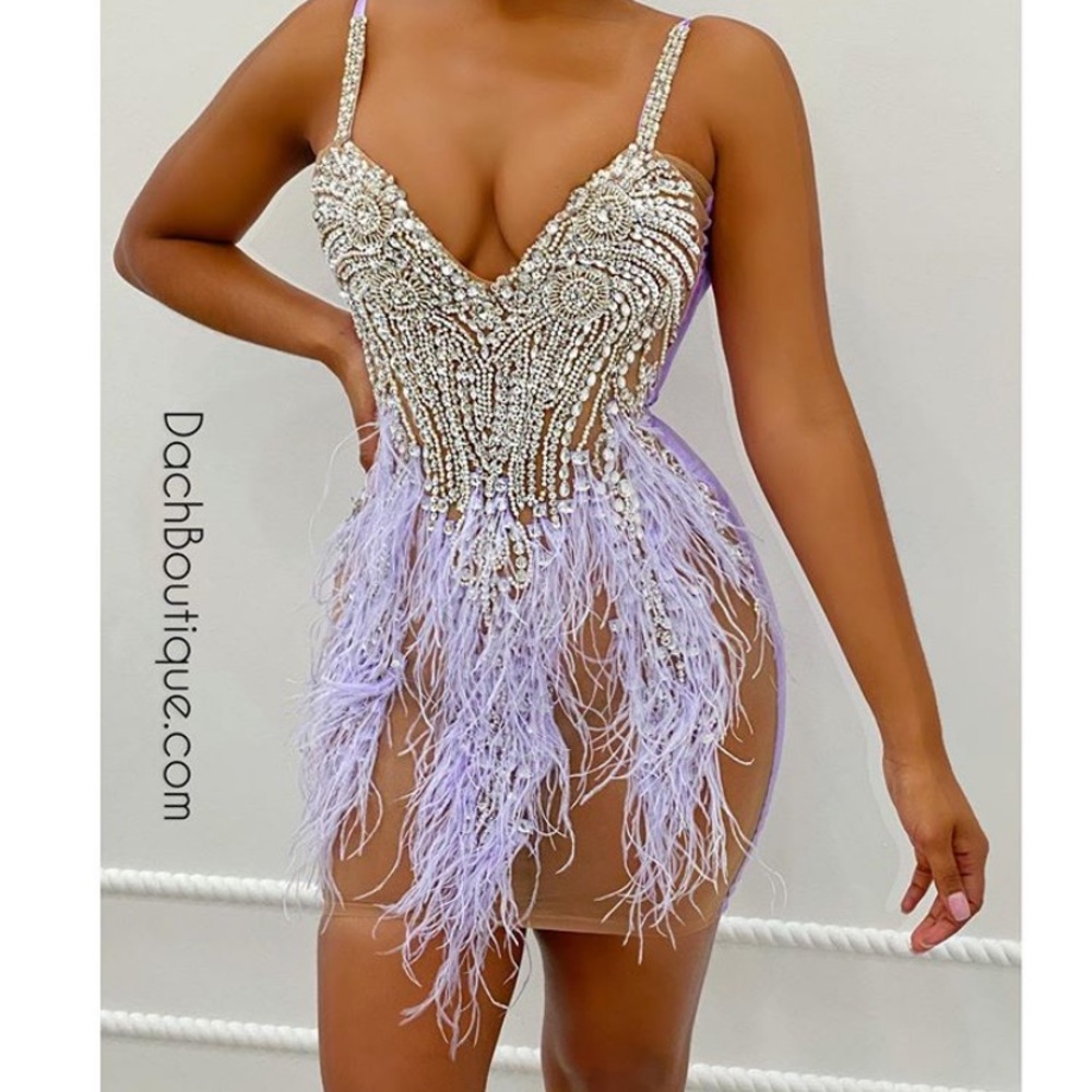 Custom birthday dress . I’m 5’1 140 bust-38C